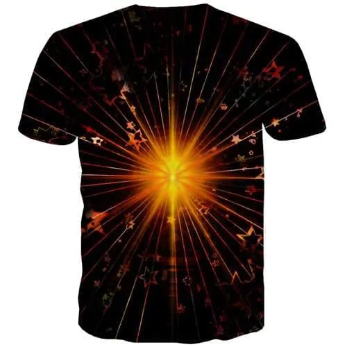 Abstract T shirts Men Flame T-shirts 3d Galaxy Tshirt Printed Psychedelic Tshirts Novelty Black T-shirts Graphic Short Sleeve
