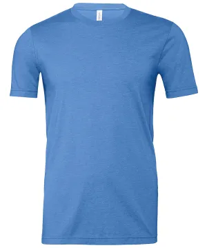 Unisex heather CVC short sleeve t-shirt | Heather Columbia Blue