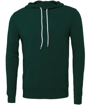 Unisex polycotton fleece pullover hoodie | Forest